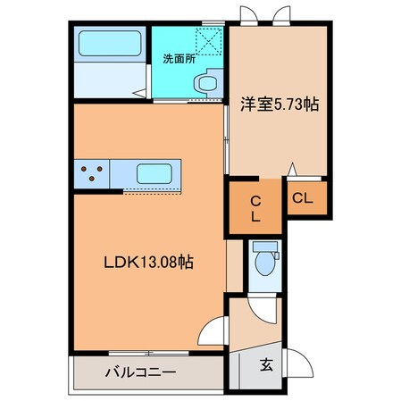 M CUBEⅡの物件間取画像